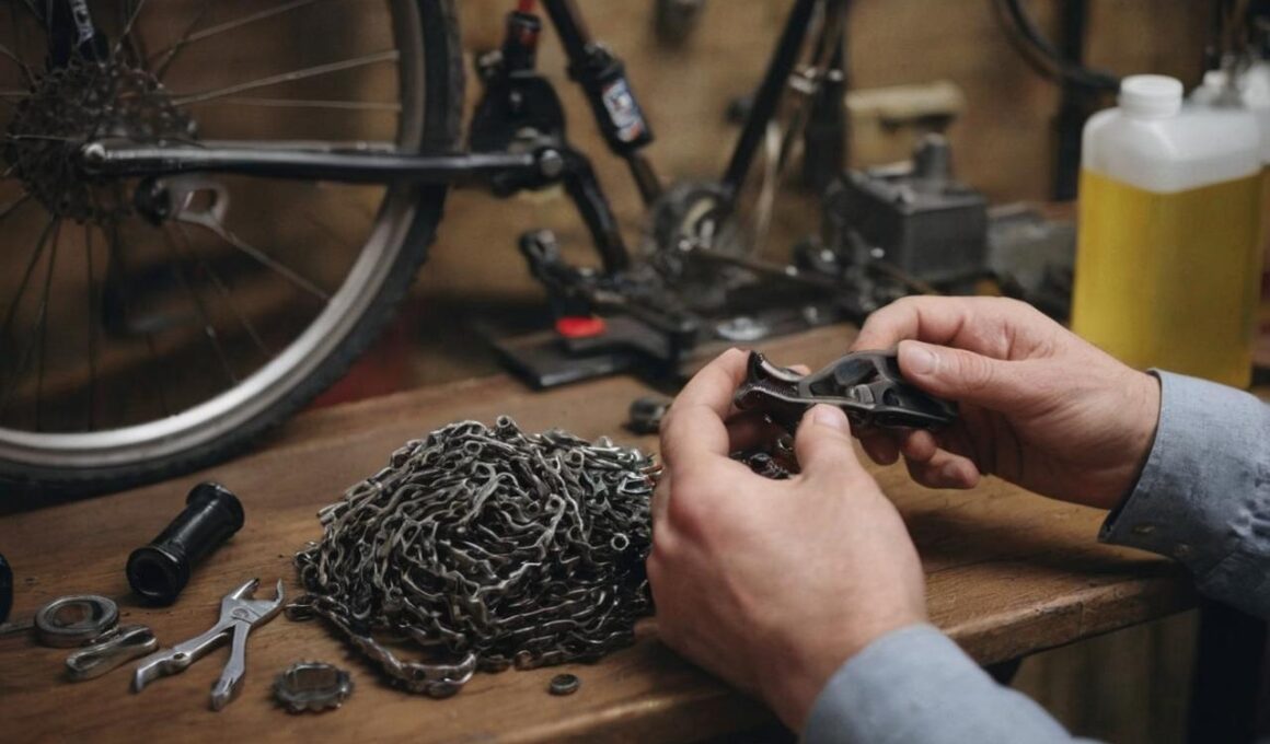 Jak połączyć łańcuch rowerowy
