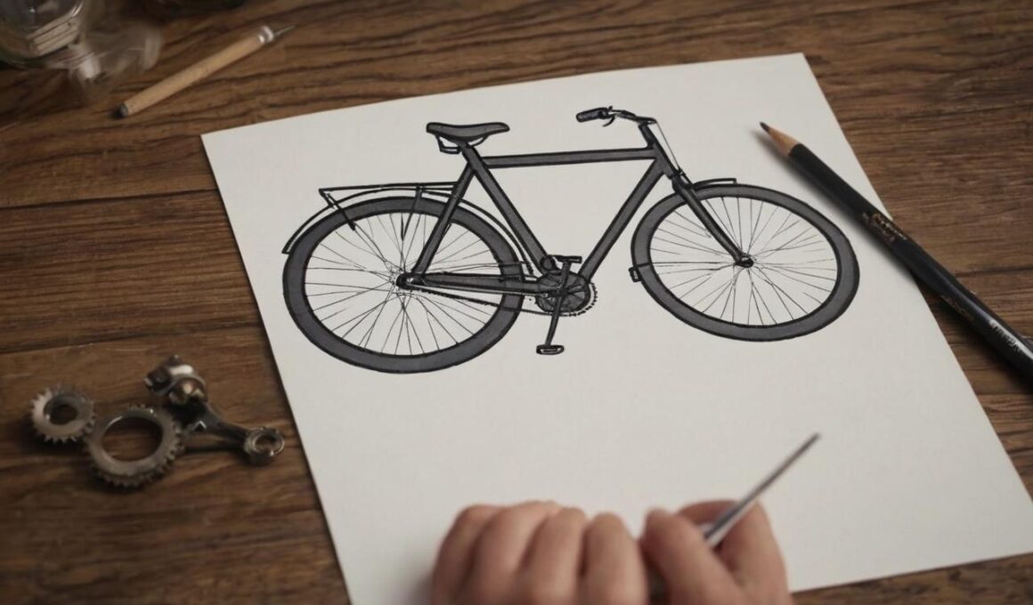 Jak prosto narysować rower