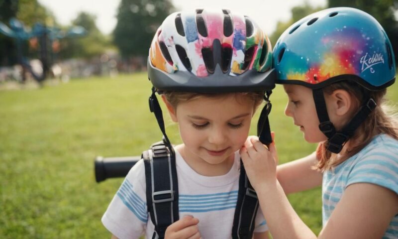Jak założyć kask rowerowy dziecku