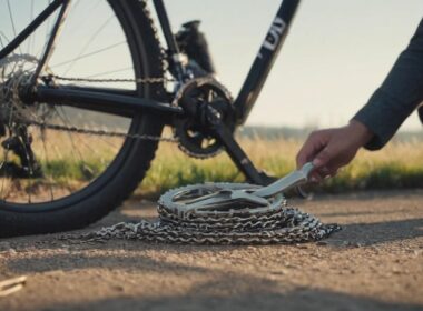 Jak założyć łańcuch rowerowy który spadł