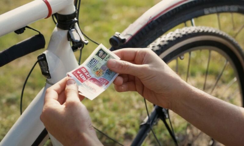 Jak zdjąć naklejki z roweru